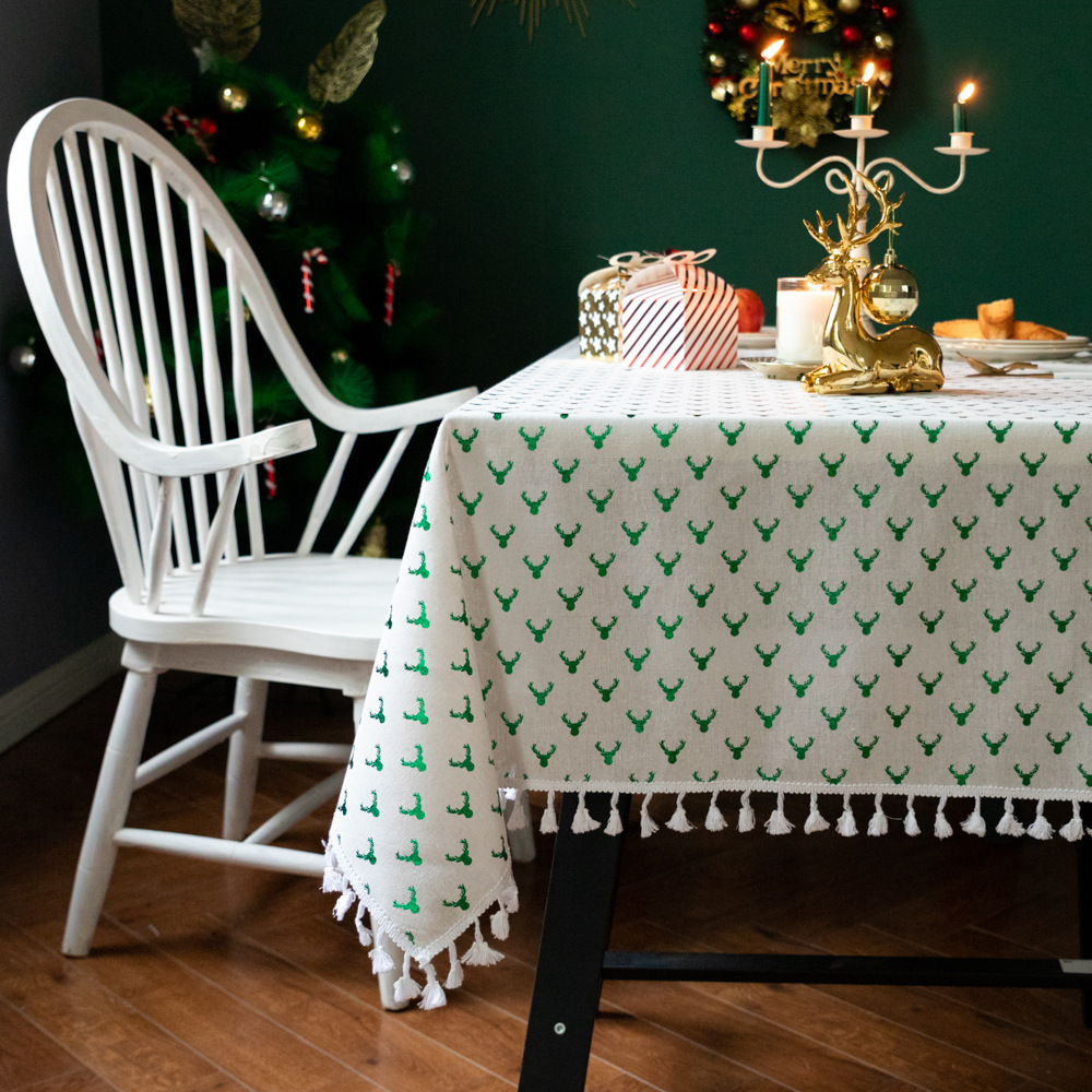 Linen Printed Table Cloths